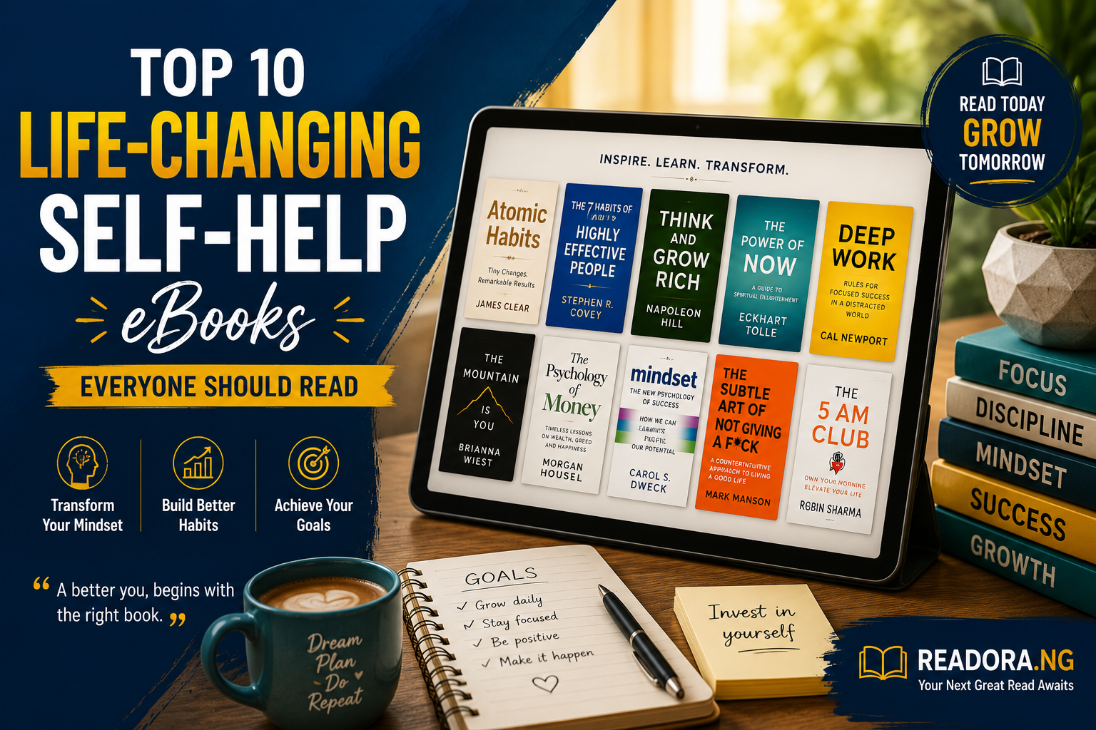 Top 10 Life-Changing Self-Help eBooks Everyone Should Read